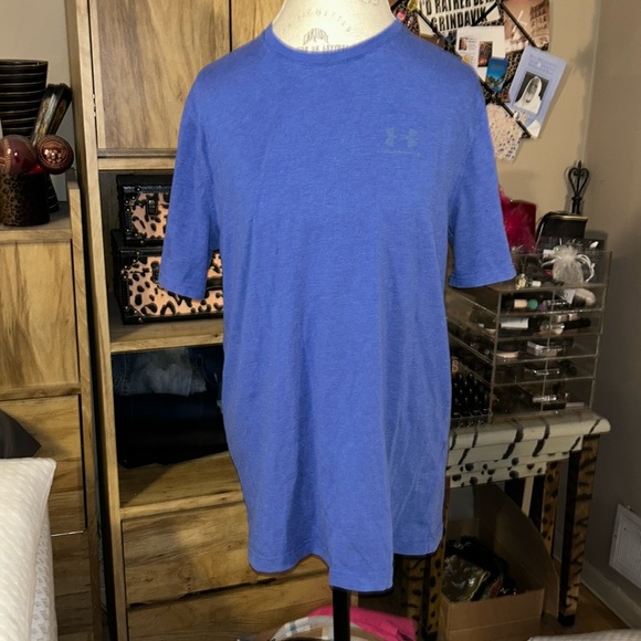 Under Armour Other - Blue Under Armour Heat Gear T-Shirt - Medium